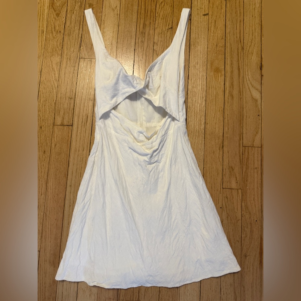 Bec + Bridge White Textured Dress